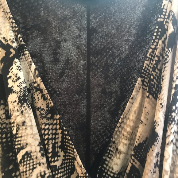 Snakeskin Print, dress - Picture 2 of 2